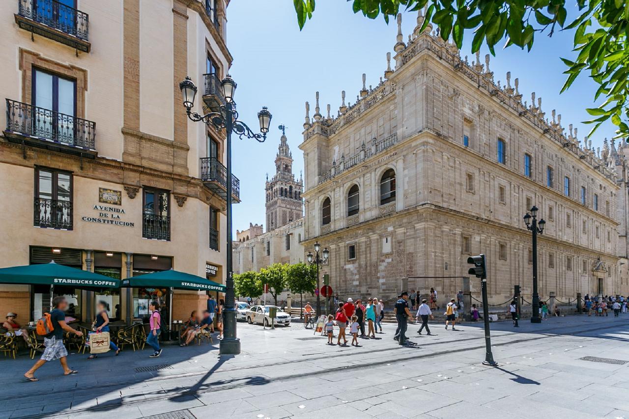 Apartamento Living By Cathedral Sevilla Rom bilde